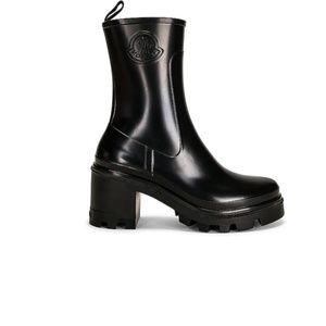 Moncler Loftgrip Block Heel Waterproof Rain Boot
